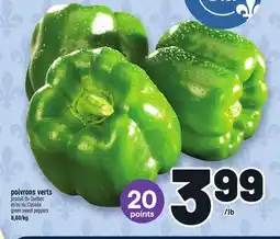 Metro POIVRONS VERTS | GREEN SWEET PEPPERS offer