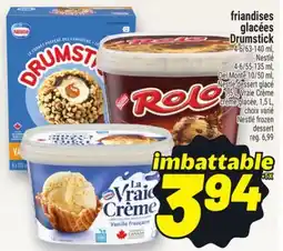 Metro FRIANDISES GLACÉES DRUMSTICK | NESTLÉ FROZEN DESSERT offer