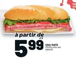 Metro SOUS-MARIN | SUBMARINE offer