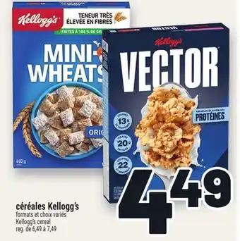 Metro CÉRÉALES KELLOGG'S | KELLOGG'S CEREAL offer
