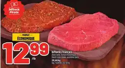 Metro BIFTECKS FRANÇAIS | FRENCH STYLE STEAKS, ECONOMIC PACK offer