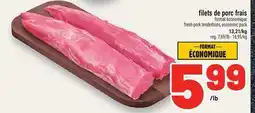 Metro FILETS DE PORC FRAIS | FRESH PORK TENDERLOINS offer