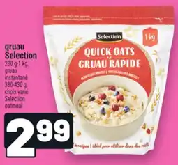 Metro GRUAU SELECTION | SELECTION OATMEAL offer