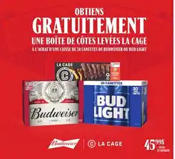 Metro BUDWEISER OU BUD LIGHT offer