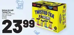 Metro BOISSON DE MALT TWISTED TEA | MALT DRINK offer