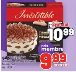 Metro GÂTEAU TIRAMISU | TIRAMISU CAKE offer