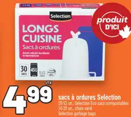 Metro SACS À ORDURES SELECTION | SELECTION GARBAGE BAGS offer