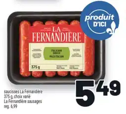 Metro SAUCISSES LA FERNANDIÈRE | LA FERNANDIÈRE SAUSAGES offer