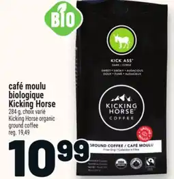 Metro CAFÉ MOULU BIOLOGIQUE KICKING HORSE | KICKING HORSE ORGANIC GROUND COFFEE offer