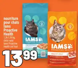 Metro NOURRITURE POUR CHATS IAMS PROACTIVE HEALTH | IAMS PROACTIVE HEALTH CAT FOOD offer