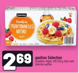 Metro GAUFRES SELECTION | SELECTION WAFFLES offer