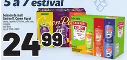 Metro BOISSON DE MALT SMIRNOFF, CROWN ROYAL | MALT DRINK offer