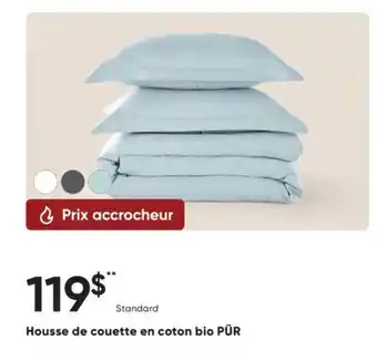 Dormez Vous Housse de couette en coton bio PÜR offer