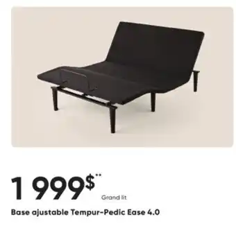 Dormez Vous Base ajustable Tempur-Pedic Ease 4.0 offer