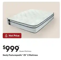 Dormez Vous Sealy Posturepedic Z5 2 Mattress offer