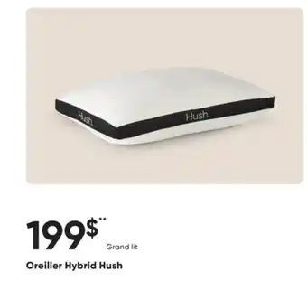 Dormez Vous Oreiller Hybrid Hush offer