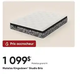 Dormez Vous Matelas Kingsdown Studio Brio offer