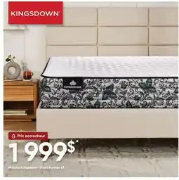 Dormez Vous Matelas Kingsdown Silent Partner X1 offer