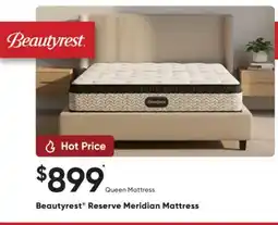 Dormez Vous Beautyrest Reserve Meridian Mattress offer