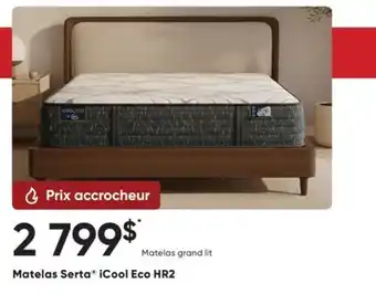 Dormez Vous Matelas Serta iCool Eco HR2 offer