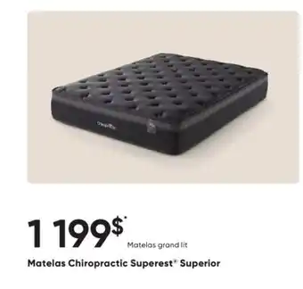 Dormez Vous Matelas Chiropractic Superest Superior offer