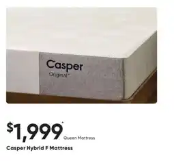Dormez Vous Casper Hybrid F Mattress offer