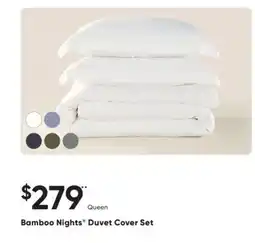 Dormez Vous Bamboo Nights Duvet Cover Set offer