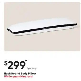 Dormez Vous Hush Hybrid Body Pillow offer