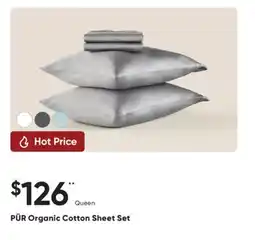 Dormez Vous PÜR Organic Cotton Sheet Set offer