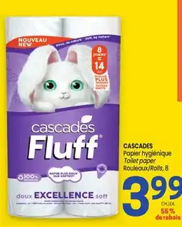 Uniprix CASCADES Papier hygiénique / Toilet paper offer