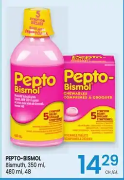 Uniprix PEPTO-BISMOL Bismuth, 350 ml, 480 ml, 48 offer