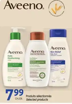 Uniprix Aveeno Produits sélectionnés/Selected products offer