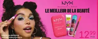 Uniprix NYX professional Makeup Maquillage sélectionné / Selected makeup products offer