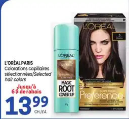 Uniprix L'ORÉAL PARIS Colorations capillaires sélectionnées/Selected hair colors offer