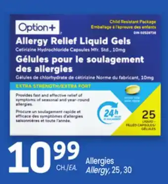 Uniprix Option+ Allergies/Allergy offer