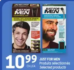 Uniprix JUST FOR MEN Produits sélectionnés/ Selected products offer