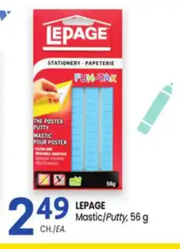 Uniprix LEPAGE Mastic/Putty offer