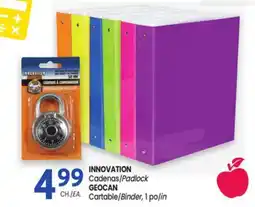 Uniprix INNOVATION, GEOCAN offer