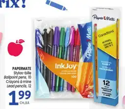 Uniprix PAPERMATE Stylos-bille Ballpoint pens, Crayons à mine Lead pencils offer