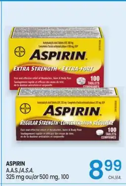 Uniprix ASPIRIN A.A.S./A.S.A offer