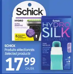 Uniprix SCHICK Produits sélectionnés/Selected products offer