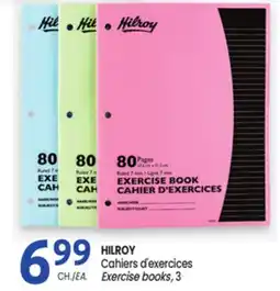 Uniprix HILROY Cahiers d'exercices / Exercise books offer