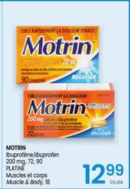 Uniprix MOTRIN Ibuprofène offer