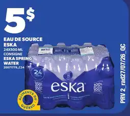Provigo EAU DE SOURCE ESKA offer