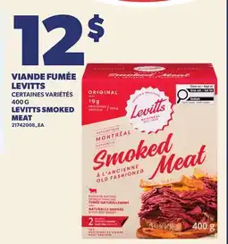 Provigo VIANDE FUMÉE LEVITTS | LEVITTS SMOKED MEAT offer
