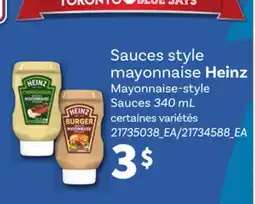 Provigo SAUCES STYLE MAYONNAISE HEINZ offer