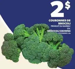 Provigo COURONNES DE BROCOLI offer
