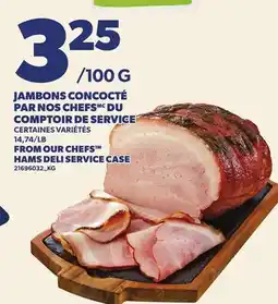 Provigo JAMBONS CONCOCTÉ PAR NOS CHEFS DU COMPTOIR DE SERVICE, 14,74/LB offer