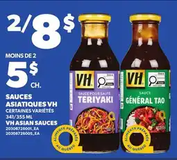 Provigo SAUCES ASIATIQUES VH | VH ASIAN SAUCES, 341/355 ML offer