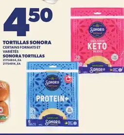 Provigo TORTILLAS SONORA | SONORA TORTILLAS offer